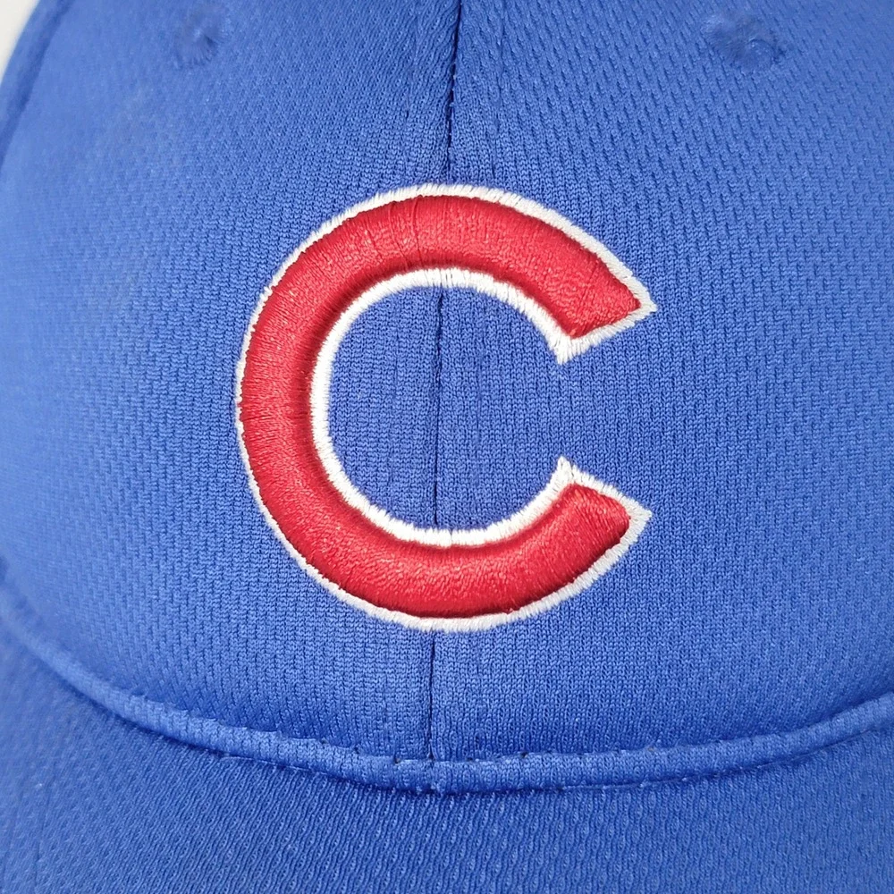 OC Sports Chicago Cubs Youth Baseball Hat Blue Team MLB Adjustable Cap
